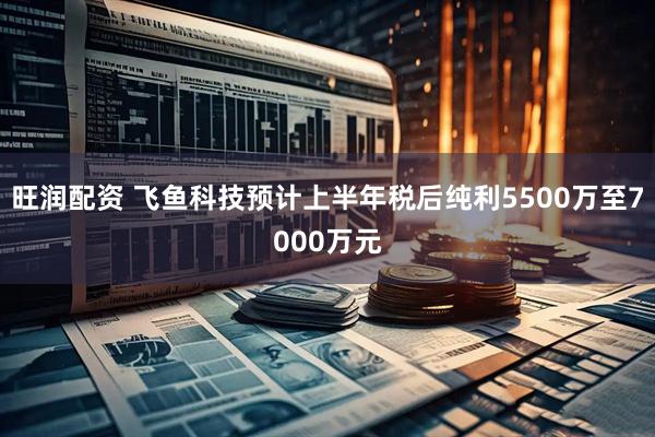 旺润配资 飞鱼科技预计上半年税后纯利5500万至7000万元